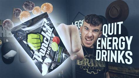 i quit energy drinks with these punch d energy gummies review youtube