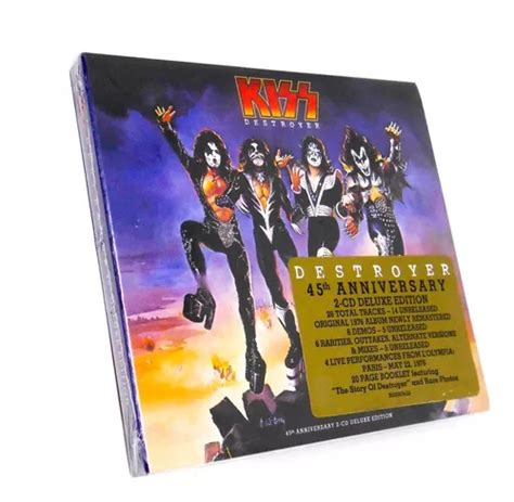 2 Cd Kiss Destroyer 45th Anniversary 2021 Deluxe Edition Ume Frete Grátis