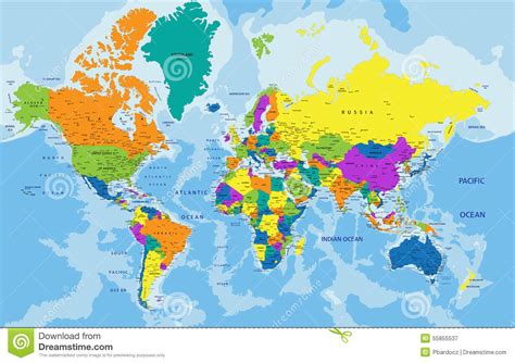 World Map Labeled Clearly Draw A Topographic Map