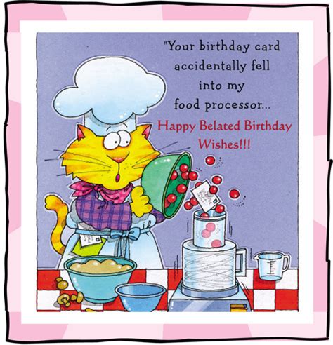 Funny Belated Birthday Free Belated Birthday Wishes Ecards 123