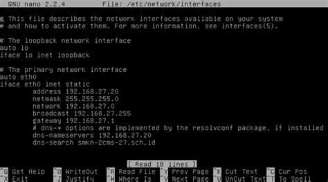 Alyakfee Tutorial Dan Cara Konfigurasi Ip Address Pada Linux Debian