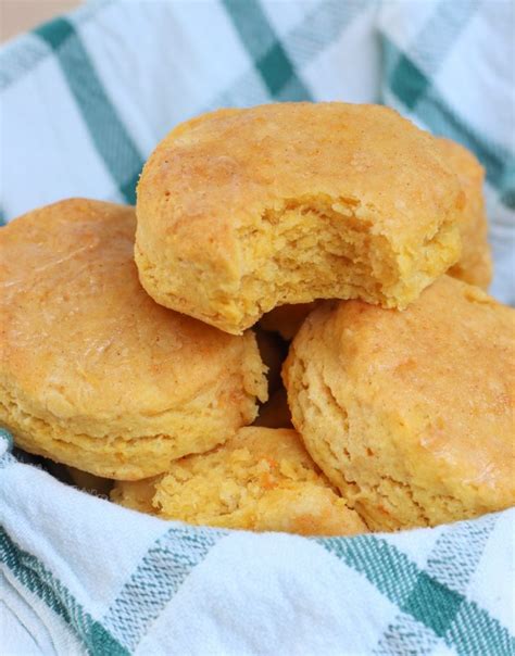 Sweet Potato Biscuits ~ Like Fluffy Clouds