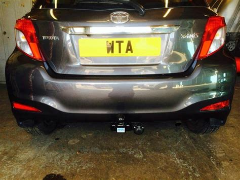 Witter Towbar Fitted To A Toyota Yaris By Western Towing