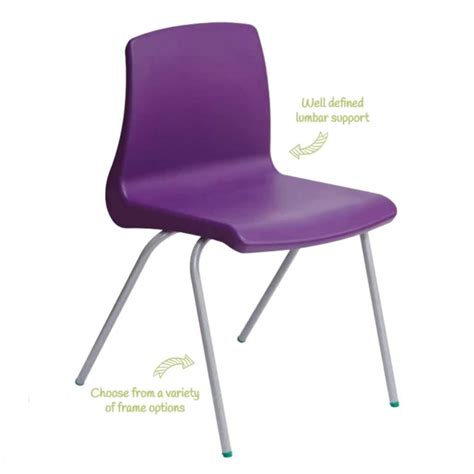 Np Poly Classroom Chair Colour Frames Educational Equipment Supplies