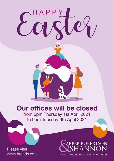 Easter Holiday Notice Hrands