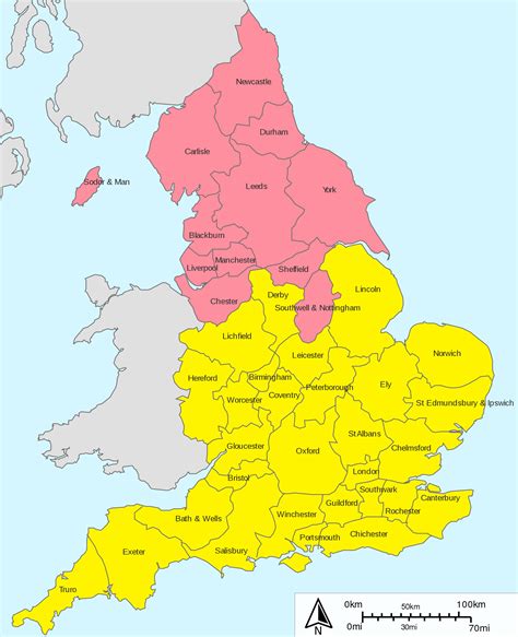 List Of Anglican Dioceses In The United Kingdom And Ireland Wikipedia