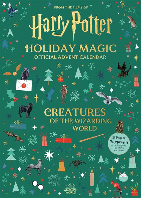 Harry Potter Holiday Magic Official Advent Calendar Book By Insight