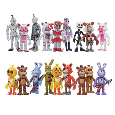 18pcsset Fnaf Five Nights At Freddys Funtime Baby Pizza World Ballora