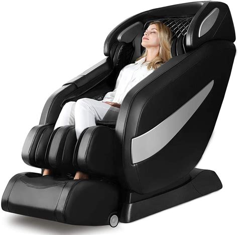 Ugears Full Body Massage Chair Zero Gravity Shiatsu Sl Track Heat Black
