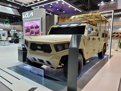Kia Reveals Kltv Cargo Truck Concept For Defence Use Shifting Gears