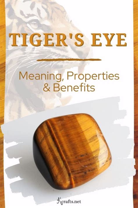 Tiger S Eye Meaning Properties And Benefits Kcrafts