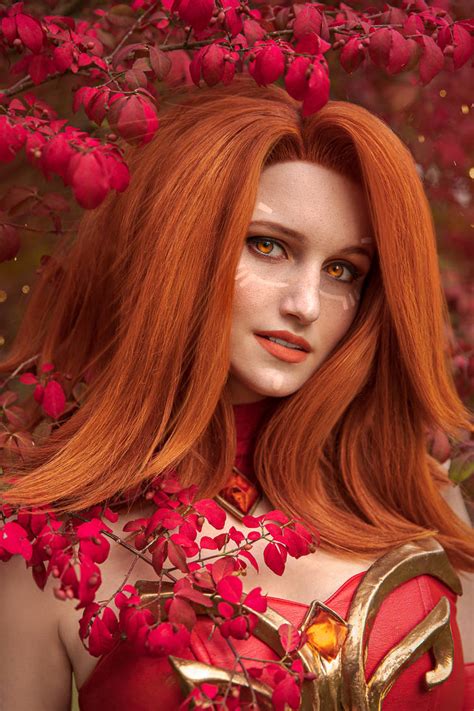 Lina Dota 2 Cosplay By Clairesea On Deviantart
