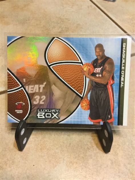 Shaquille Oneal 2004 05 Topps Luxury Box Loge Level 32 33100 Miami
