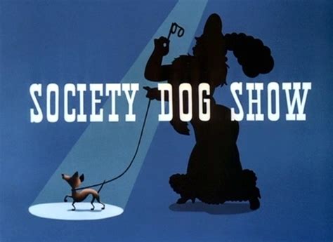 Society Dog Show 1939 The Internet Animation Database