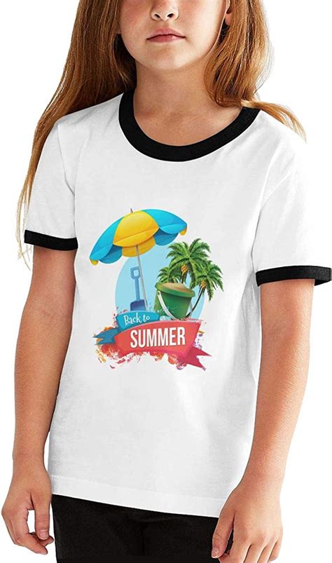 333 Summer Teenage T Shirt Hit Color Short Sleeves Children