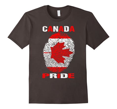 canada canadian pride flag fingerprint country dna t shirt 4lvs