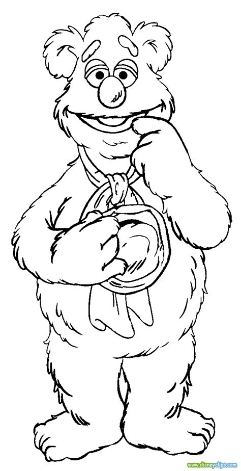 Muppet Color Pages Barry Morrises Coloring Pages