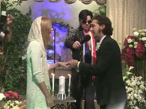 Shia LaBeouf Marries Longtime Girlfriend Mia Goth In Vegas Wedding With