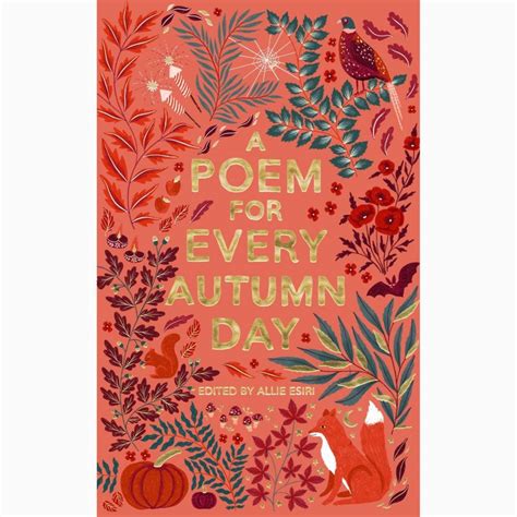 A Poem For Every Autumn Day Hardback Book