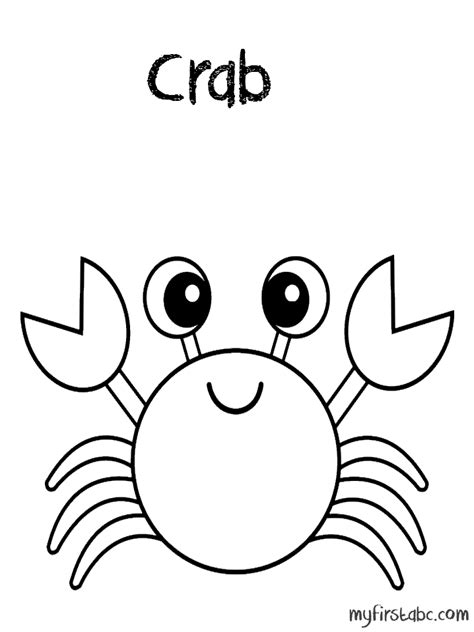 Coloriage Crabe 4750 Animaux Dessin à Colorier Coloriages à Imprimer