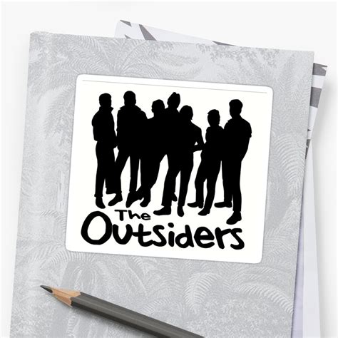 The Outsiders Sticker By Kyliexnicole Redbubble