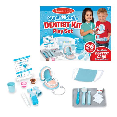 Melissa And Doug Super Smile Dentist Kit The Little Traveler