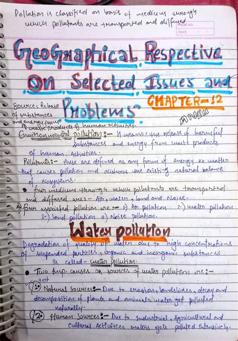 Notes Of Geographical Respective On Selected Issues And Problems