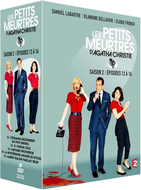 Coffret Les Petits Meurtres D Agatha Christie Saisons Episodes De