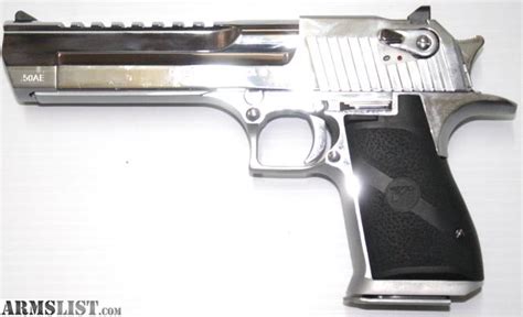 Armslist For Sale Desert Eagle Brushed Chrome 50ae Pistol Used