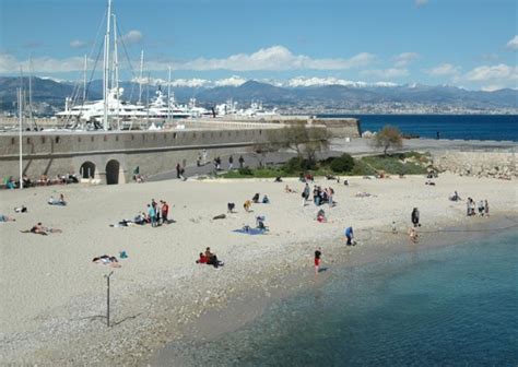 The Beaches At Antibes On The French Riviera