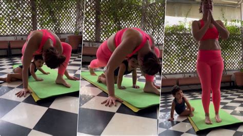 Agency News Viral Video Kareena Kapoors Yoga Partner Is Her