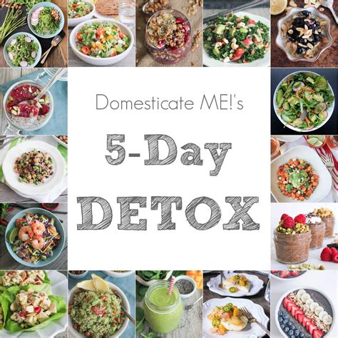 5 day detox plan domesticate me