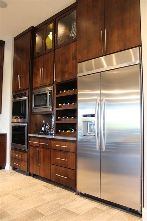 Modern Slab Flat Panel Cabinet Door Kitchen By Burrows Cabinets Austin