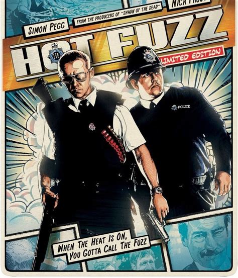 Hot Fuzz Blu Ray Movies Amazon Movies Action Movie Poster