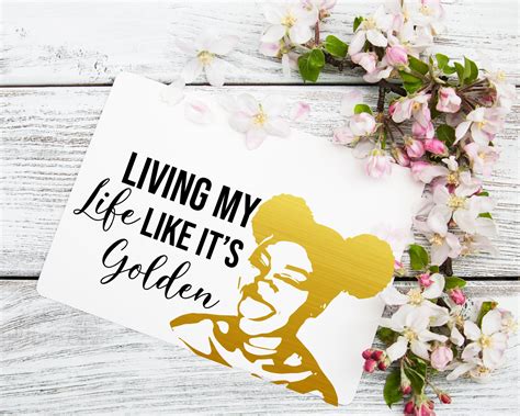 Living My Life Like Its Golden Svg Golden Glitter Shirt Jill Etsy