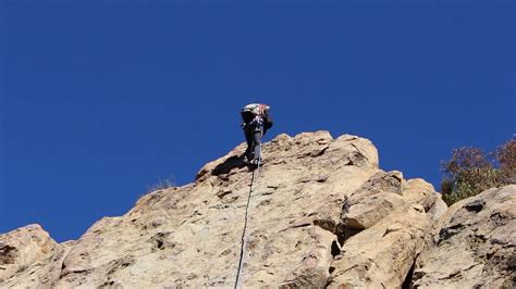 Climber Falls 100 Feet Caught On Camera Youtube