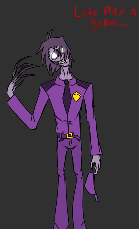 The Purple Guy Five Nights At Freddy S By Pop Fizzxd On Deviantart
