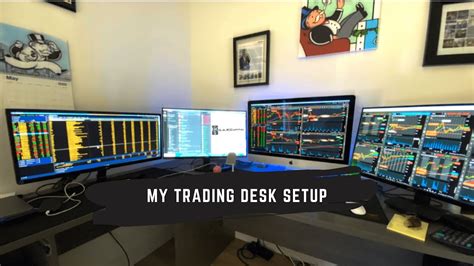 My Trading Desk Setup Imac Setup Youtube
