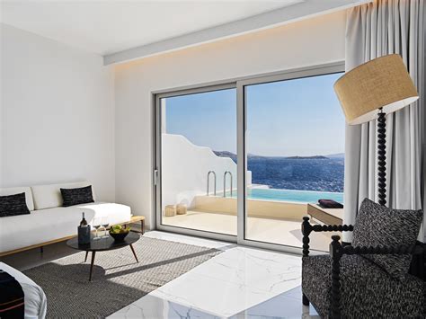 Sanctuary 2 Room Sea View Suite With Private Pool Kouros Mykonos Town