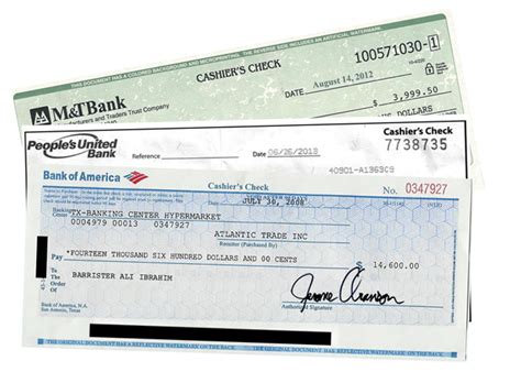Cashier's check, money order and personal check: Can I Buy A Cashiers Check At Any Bank - Bank Western