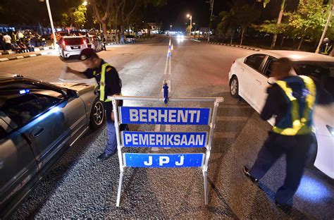 Jpj Mula Jalankan ‘roadblock Bermula Esok Di Seluruh Negara Sabah Post
