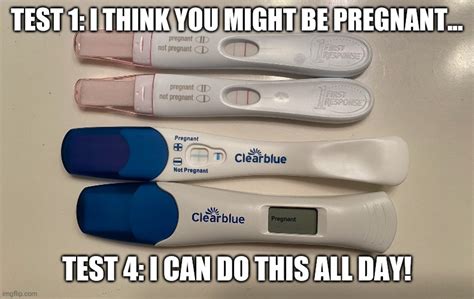 Pneumónia Smer Krupobitie Pregnancy Test Meme Template Dnes Teenager Most