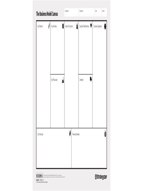 Download 42 The Business Model Canvas Template Excel