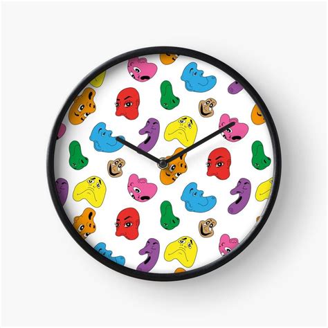 Funny Faces Clock By Lapsuss Funny Faces Clock Funny