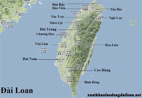Đài loan và kosovo là 2 quốc gia độc lập và được nhiều quốc gia thành viên lhq công. Bản đồ Đài Loan, thông tin vị trí các vùng miền Đài Loan