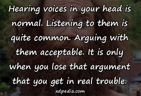 Hearing Voices In Your Head Is Normal Listening To Them Is Xdpedia