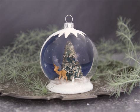 Tutorial Christmas Snow Globe Ornament Smile Mercantile Craft Co