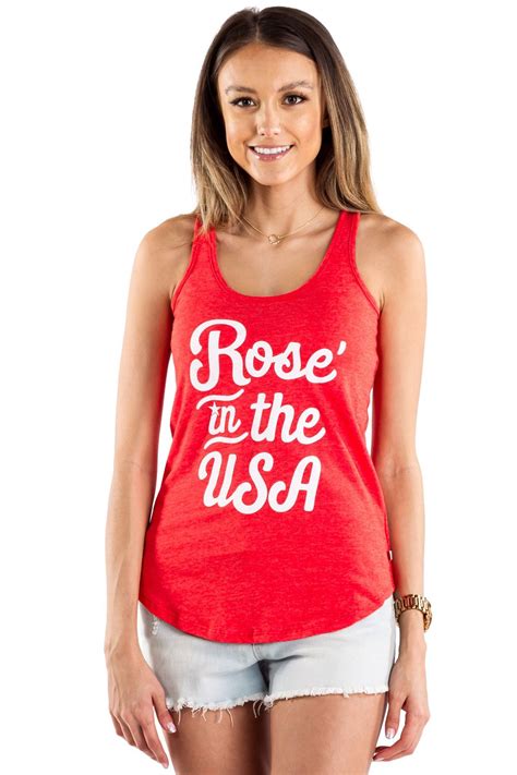 In a surreal synapse, a young woman laments her teen years, her home town and the death of a friend. Ros in the USA Women's USA Tank Top | Tipsy Elves