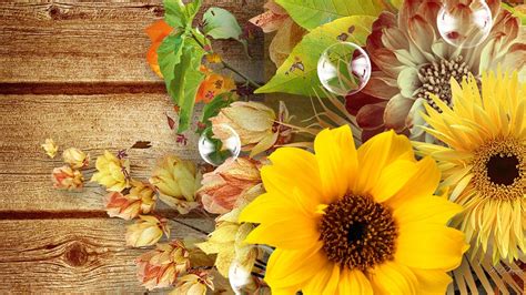 Autumn Wreaths Wallpapers Wallpaper Cave