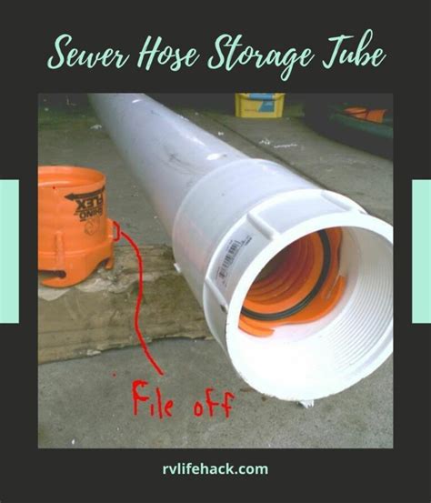 RV Sewer Hose Storage Ideas For New Campers RV LIFE HACK